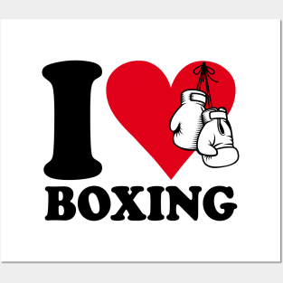 I love boxing Posters and Art